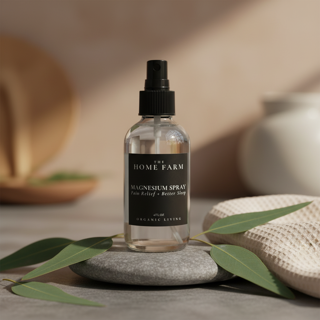 Magnesium Spray in wellness setting